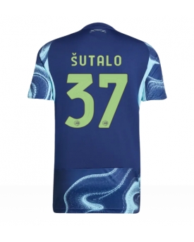 Billige Fotballdrakt Ajax Josip Sutalo #37 Replika Bortedrakt 2025-26 Kortermet Billige Fotballdrakt Ajax Josip Sutalo #37 Replika Bortedrakt 2025-26 Kortermet